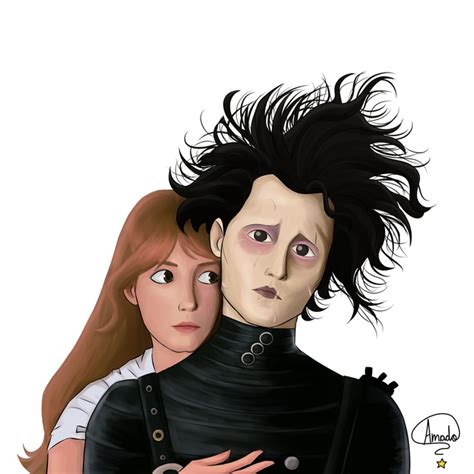 Edward Scissorhands Art by @amadoodles_ : r/90smovies