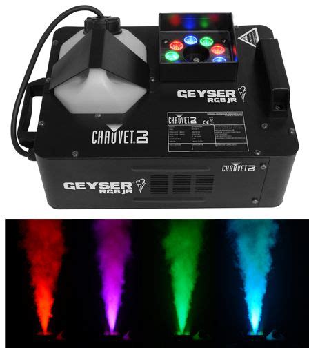 Chauvet Geyser Rgb Jr Fog Machine And Led Lighting Effect By Chauvet