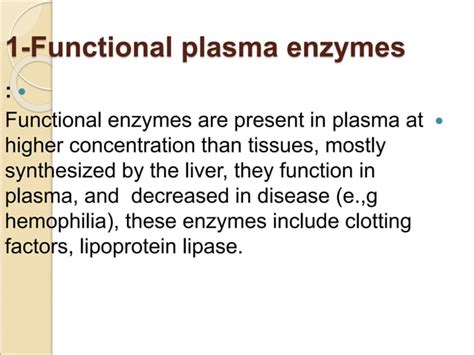 Clinical Enzymology Ppt