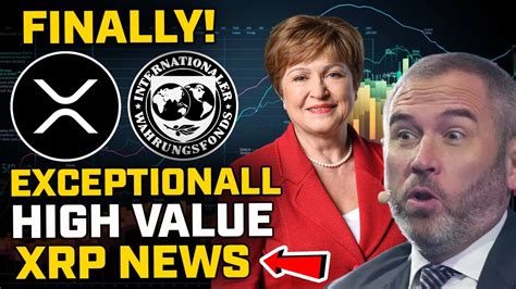 Xrp Exceptionally High Value On The Way Bis Imf Xrp Ripple News