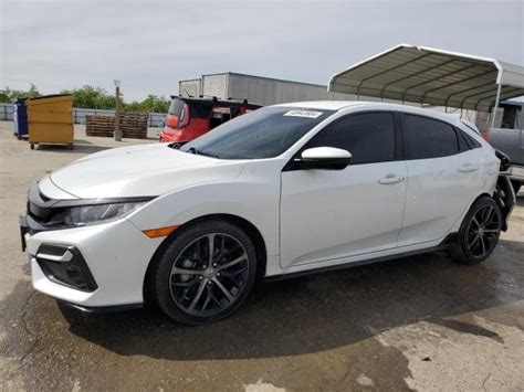 2021 HONDA CIVIC SPORT For Sale CA FRESNO Thu May 09 2024