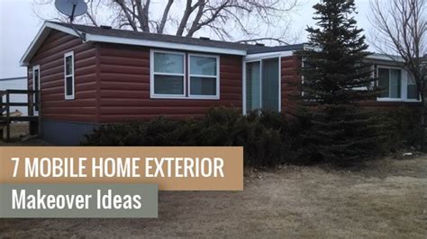 7 Mobile Home Exterior Makeover Ideas in 2022