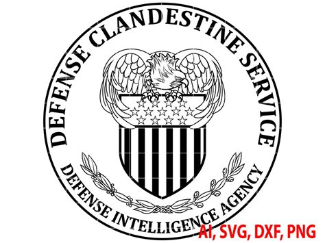 Defense Intelligence Agency Badge, Logo, Seal, Custom, Ai, Vector, SVG ...