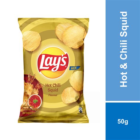 Lay S Hot Chili Squid 50g Shopee Malaysia