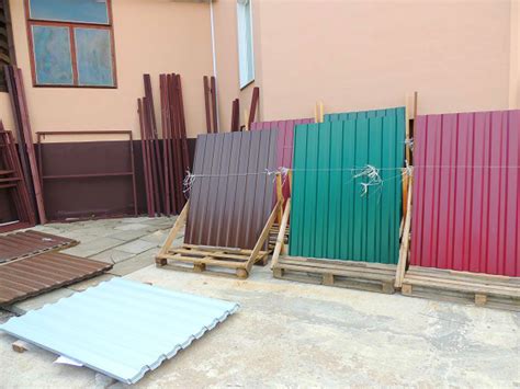 Профнастил для забора С8 стандарт односторонний купить в Минске