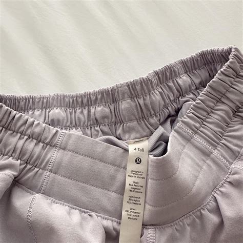 Lululemon Periwinkle Hotty Hot Shorts Size 4 Depop