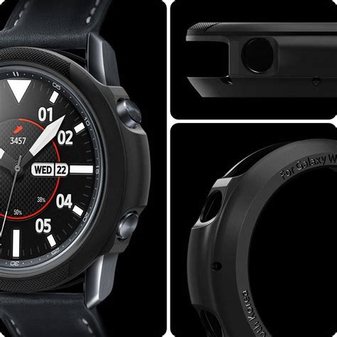 Case Spigen Galaxy Watch 3 45mm Liquid Air MATTE Black Shop Spigen Pl