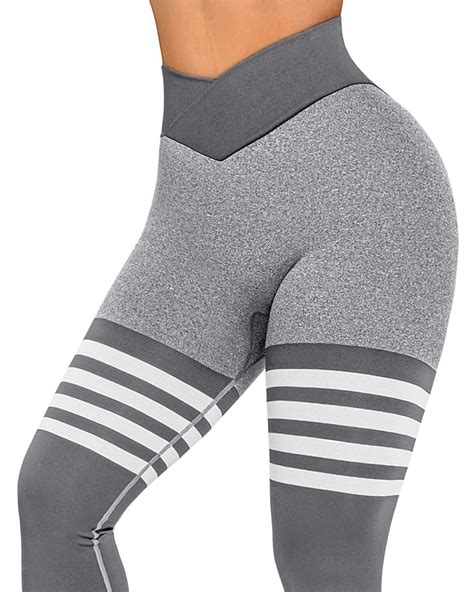 Snapklik DREAMOON Cross Seamless Butt Lifting Leggings For Women