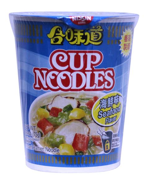 Nissin Seafood Instant Authentic HK Japanese Ramen Cup Of Noodles Soup