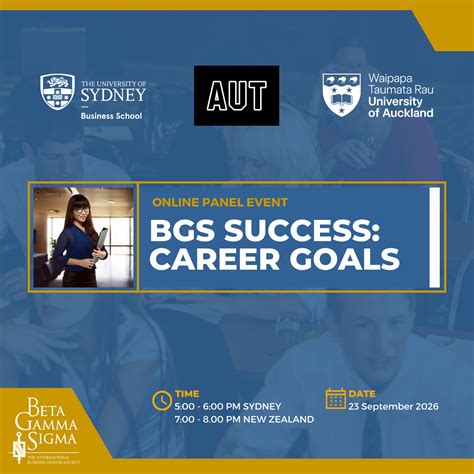 Beta Gamma Sigma The University Of Sydney Business School