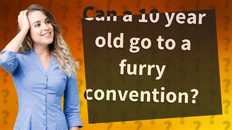 Can A 10 Year Old Go To A Furry Convention YouTube