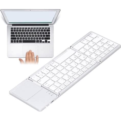 Clavier Bluetooth Pliable Clavier Rechargeable Bluetooth Pliable Avec