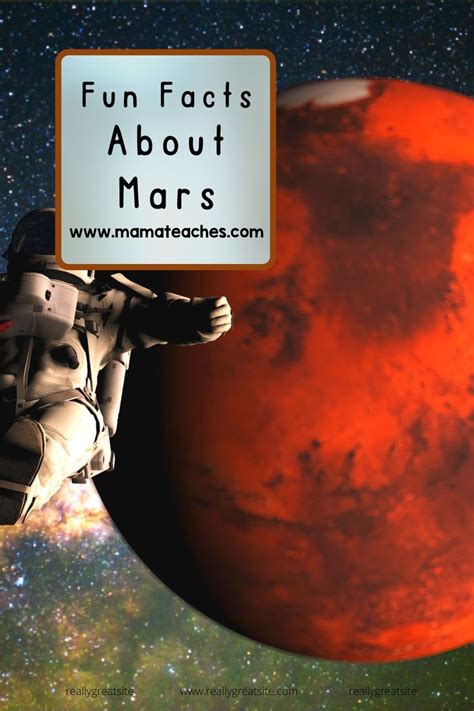 Fun Facts About Mars In 2024 Mars Facts Mars Facts For Kids