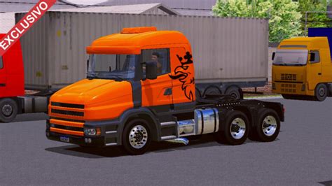 Skin Scania G Laranja Na Granel Exclusivo Skins Games Truck