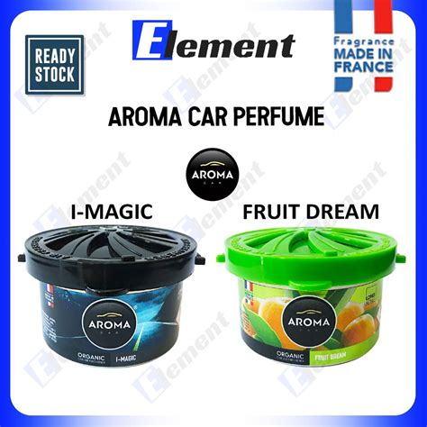 Aroma Organic Air Freshener Car Perfume Home Pewangi Kereta Proton