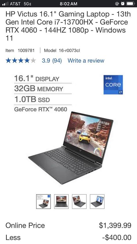 Is this HP victus a good deal? : r/GamingLaptops