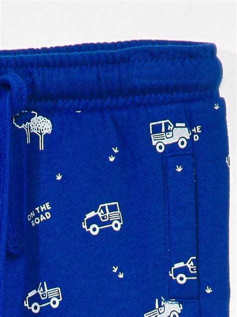 Pantalon de jogging à motif Bleu Kiabi 6 00