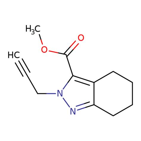 Methyl 2 Prop 2 Yn 1 Yl 4 5 6 7 Tetrahydro 2H Indazole 3 Carboxylate