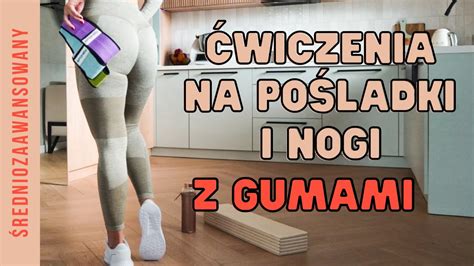 Trening Po Ladk W I N G Z Gumami Wiczenia W Domu Dla Kobiet Youtube