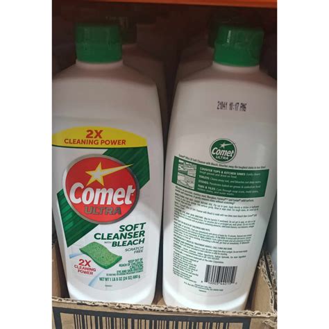 Comet Ultra Soft Cleanser With Bleach 680 G Shopee Philippines