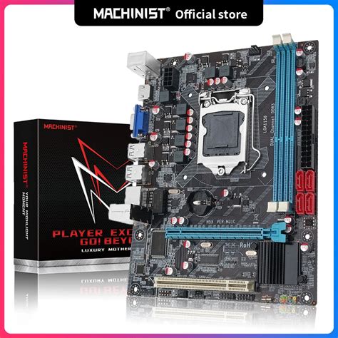 Machinist Placa Base H Lga Compatible Con Procesador De Cpu