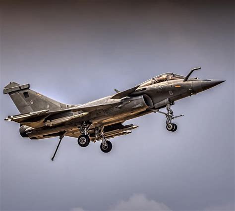 French Rafale Marine during RIAT 2018 in carrier landing configuration ...