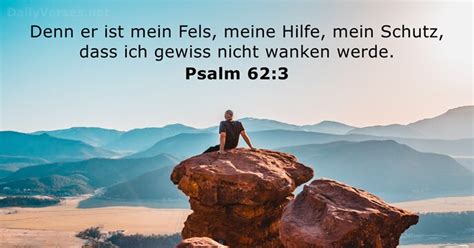 31 März 2023 Bibelvers des Tages Psalm 62 3 DailyVerses net