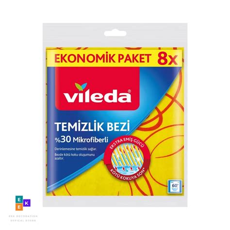 Vileda 30% Microfiber Cleaning Cloth 3-pack, 6-pack, 8-pack, Non-stain ...