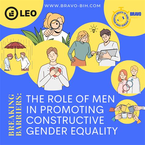 Breaking Barriers The Role Of Men In Promoting Constructive Gender