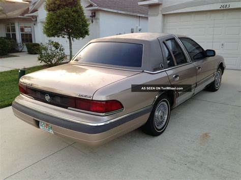 1992 Mercury Grand Marquis Gs Sedan 4 Door 4 6l