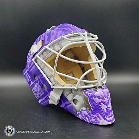 Sergei Bobrovsky Game Worn Goalie Mask 2022 Florida Panthers Hockey Fi ...