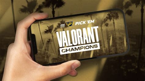 Join ONE Esports Valorant Champions 2023 Pick Em Challenge ONE Esports