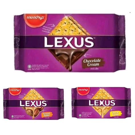 Jual Lexus Munchys Biskuit Chocolate Cheese Peanut Shopee Indonesia