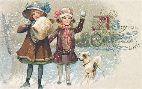 Vintage Christmas Cards - Vintage Fan Art (16150846) - Fanpop