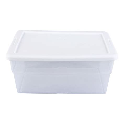 Caja De Pl Stico L Transparente The Home Depot M Xico