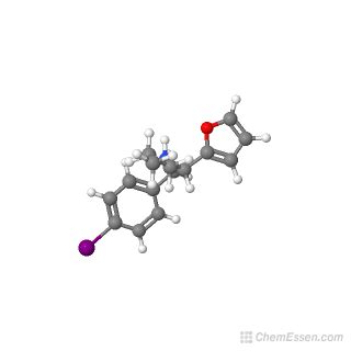 1 Furan 2 Yl 2 4 Iodophenyl Ethyl Propyl Amine Structure