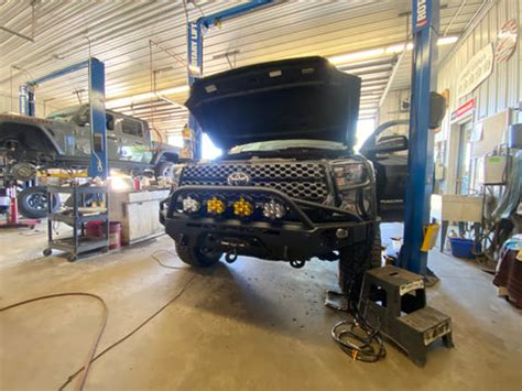 Toyota Tundra Lift Kit Installation in Michigan – Expedition Vehicle Outfitters