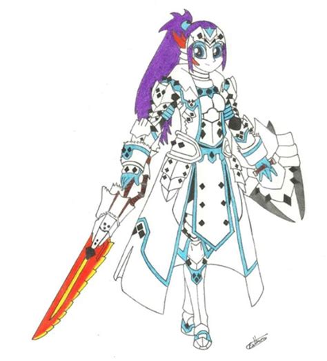 Rarity Barioth G Armor - Monster Hunter Tri by TvenSnake on DeviantArt