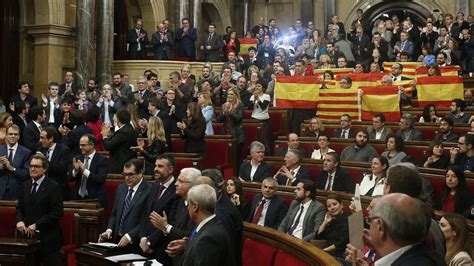 Catalonia Independence Parliament Votes To Start Secession From Spain