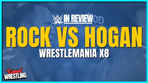 That Epic HulK Hogan vs The Rock Wrestlemania 18 Fight!! WWE In Review ...