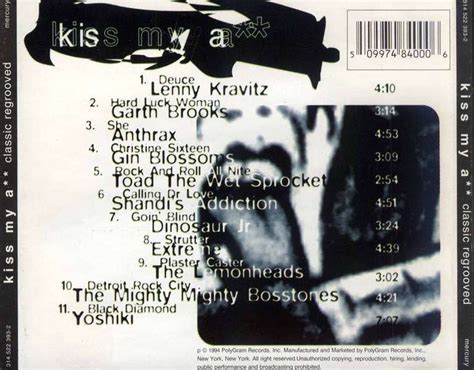 V A Kiss My Ass Classic Kiss Regrooved 1994 METAL JUKEBOX