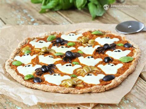 Spooky Halloween Low Carb Pizza Ketodiet Blog