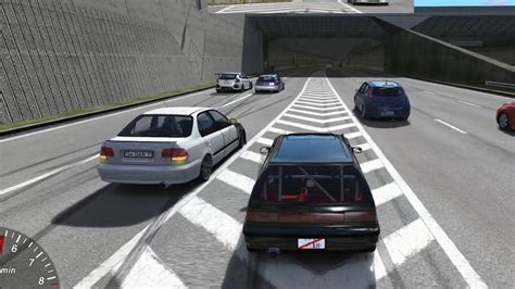 Assetto Corsa 260hp All Motor B18 Ef9 Civic Ripping Through Japan