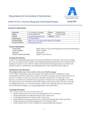 Fillable Online Mentis Uta Eled Syllabus Docx Mentis Uta Fax