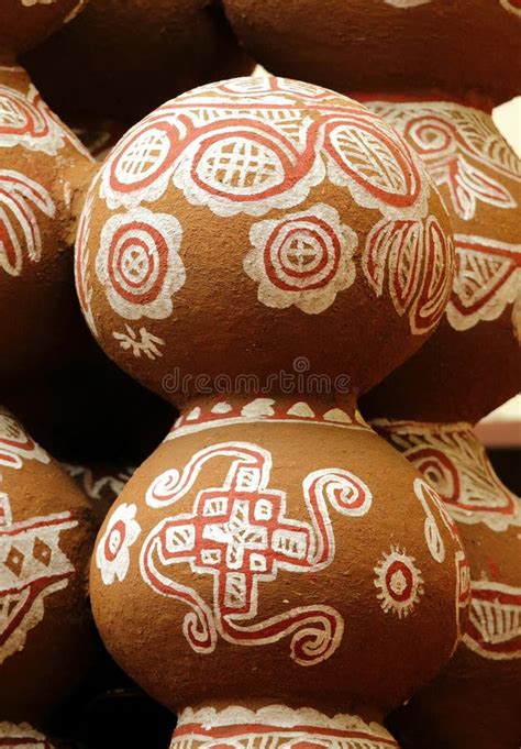 Rajasthani pottery stock photo. Image of india, painted - 7354830