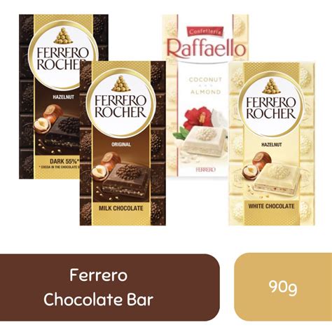 Ferrero Rocher Ferrero Rafaello Chocolate Bar 90g Shopee Philippines