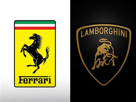 Lamborghini Vs Ferrari Logo