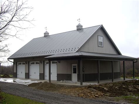 Post-Frame Garages | Hostetler Construction, Cochranton, PA