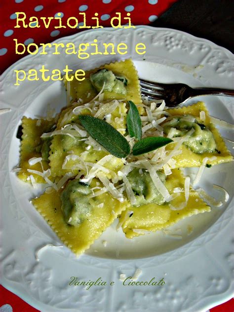 Ravioli Con Borragine E Patate Ricette Ricette Di Cucina Ricette Di