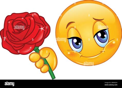 Emoji rosa roja Imágenes vectoriales de stock Alamy